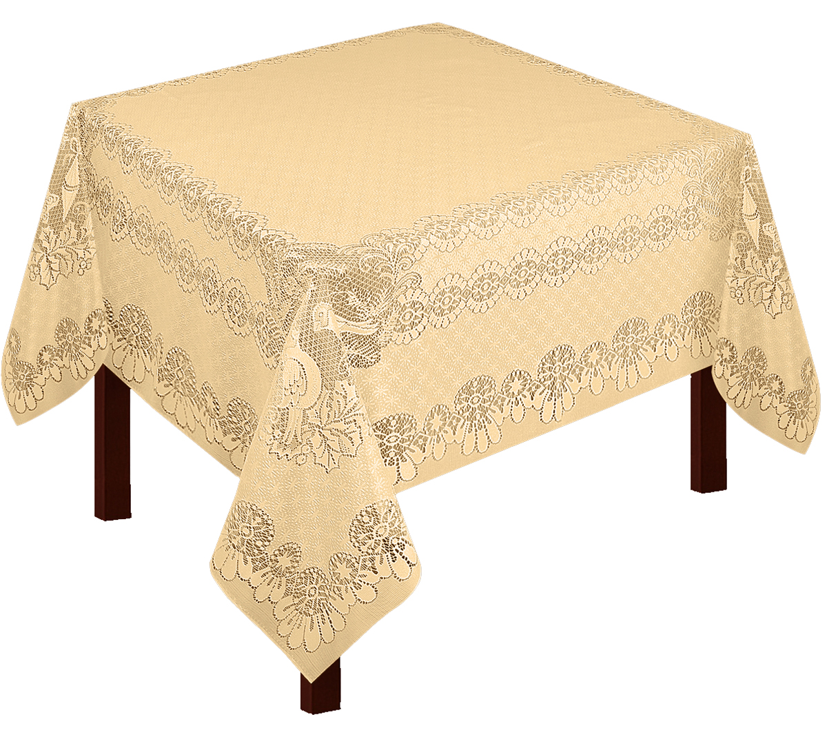 Скатерть Zlata Korunka, прямоугольная, цвет: золотистый, 165 х 150 см80016 Скатерть Zlata Korunka, прямоугольная, цвет: золотистый, 165 х 150 см80016Скатерть прямоугольная р.165*150, 100% п/э, золото. Скатерть не мнется, легко стирается и очень быстро сохнет