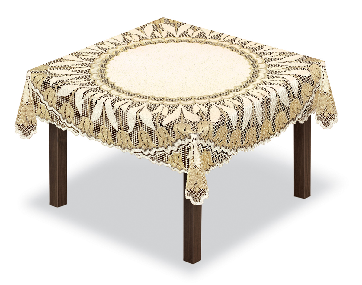 Скатерть Haft, квадратная, цвет: кремовый, золотистый, 100 х 100 см228639/100 Скатерть Haft, квадратная, цвет: кремовый, золотистый, 100 х 100 см228639/100Оригинальная ,ажурная скатерть из ткани жаккардового переплетения шир.100см* длина 100 см.Скатерть прекрасна в уходе,не требует глажки и быстро сохнет