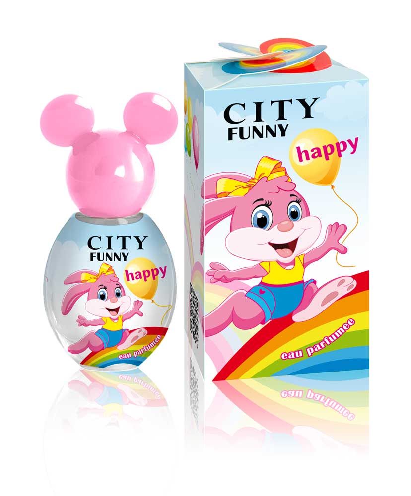 City Parfum, Душистая вода City Funny Happy, детская 30 мл