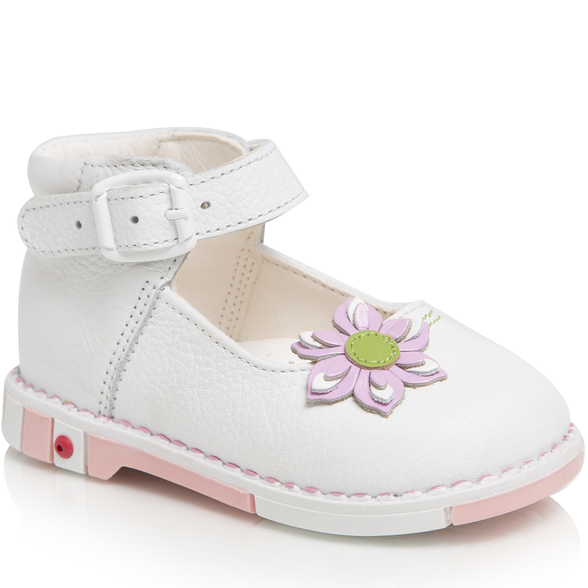 Туфли для девочки Таши Орто, цвет: белый. 211-21. Размер 22