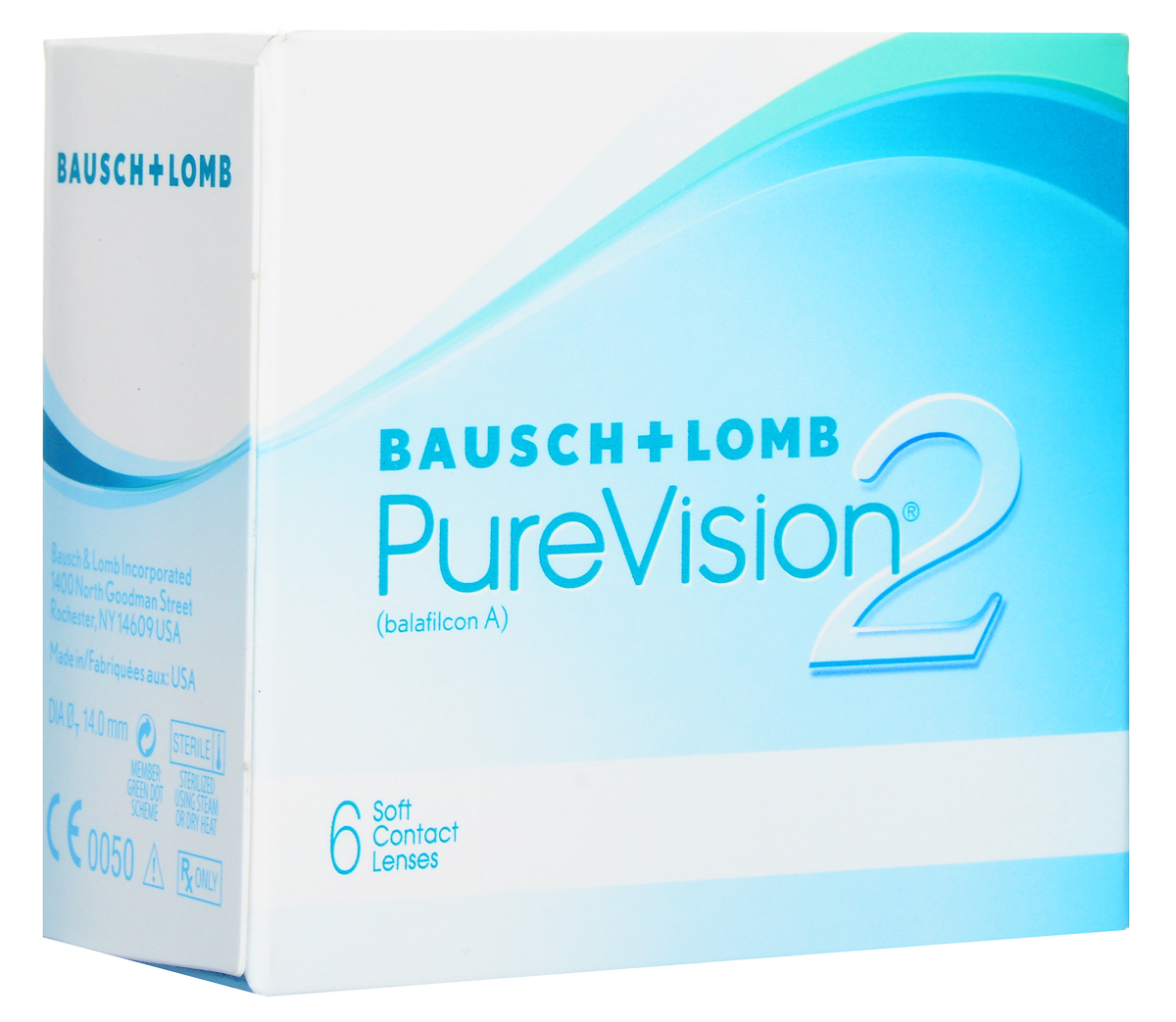Bausch + Lomb контактные линзы Pure Vision 2 (6шт / 8.6 / -2.25)
