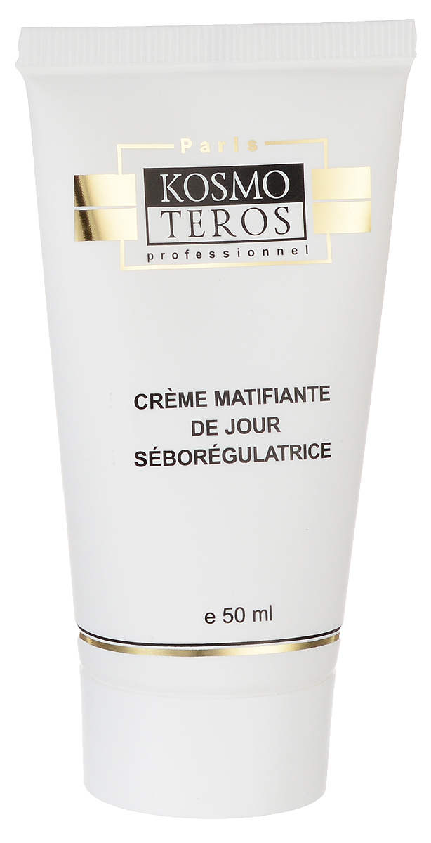 Kosmoteros Дневной матирующий крем- себорегулятор Creme de Jour Matifiant Sebo Regulateur - 50 мл5019 Kosmoteros Дневной матирующий крем- себорегулятор Creme de Jour Matifiant Sebo Regulateur - 50 мл5019Обеспечивает комплексный уход за жирной кожей и кожей с угревыми высыпаниями различной этиологии, противодействуя всем причинам, вызывающим угри – повышенному салоотделению, гиперкаратозу, росту бактерий, локальным высыпаниям. Поддерживает необходимый уровень увлажнения кожи, восстанавливая гидратацию дермы, cохраняет матовость кожи в течении всего дня, кожа не блестит, поры сужены, кожа выглядит гладкой и подтянутой.Основные активные компоненты: Hyasealon 1, 2%, Acnet 4, 0%, Matipure 2, 0%, масло ши, витамин Е.Показания к применению: для ухода за жирной, проблемной и склонной к акне кожей. Великолепная база под макияж.