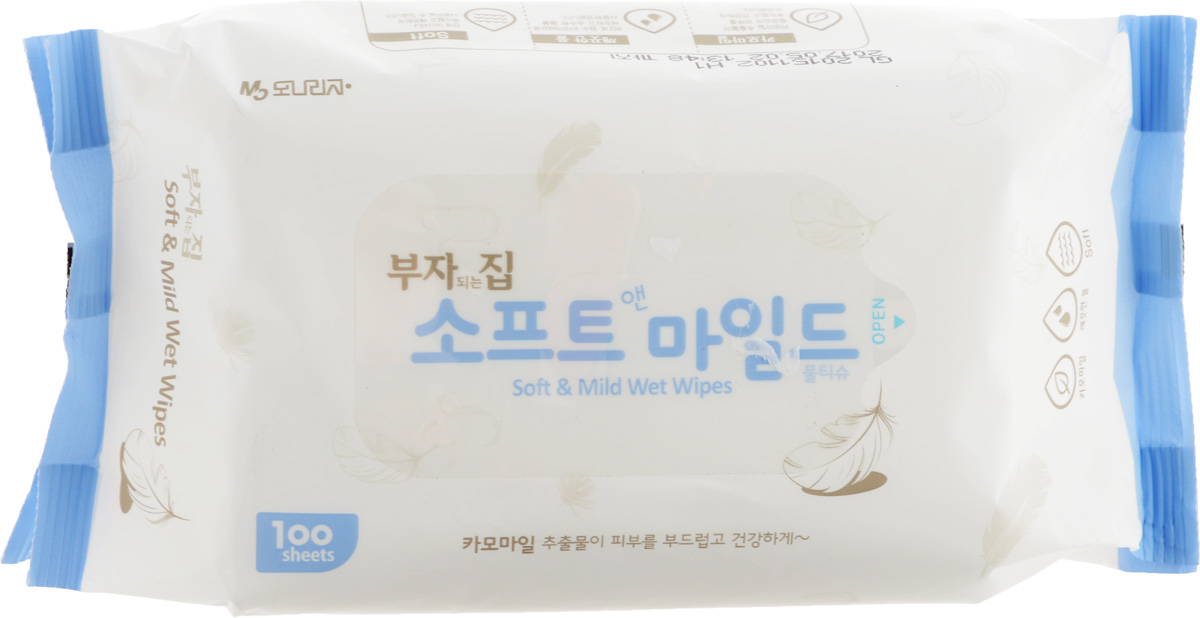 Влажные салфетки для рук Monalisa Soft and Mild Wet, 100 шт8801236247670 Влажные салфетки для рук Monalisa Soft and Mild Wet, 100 шт8801236247670Удобные и практичные влажные салфетки Monalisa Soft and Mild Wet эффективно очищают и освежают кожу рук. Идеальны в использовании на работе, в дороге, на отдыхе. Состав: 100% чистая природная древесная масса (целлюлоза).