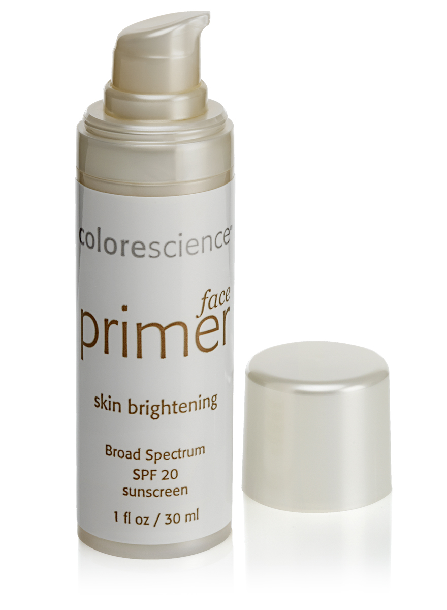 Colorescience Праймер (основа под макияж) корректирующий SPF20, 30 мл3118Rev1 Colorescience Праймер (основа под макияж) корректирующий SPF20, 30 мл3118Rev1Придает сияние тусклой, сухой, зрелой коже. Увлажняющие ингредиенты в сочетании с экстрактом голубых водорослей, витамином Е и мощными антиоксидантами улучшают вид кожи, устраняют тусклость и желтоватый оттенок. Полупрозрачный теплый оттенок праймера восстанавливает однородный цвет лица и слегка осветляет кожу.