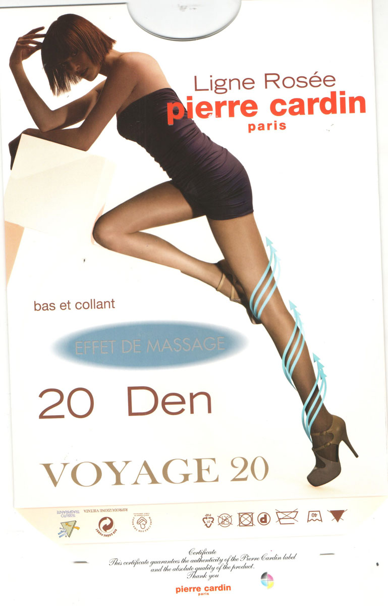 Колготки Pierre Cardin Voyage 20, цвет: Visone (телесный). Размер 2 (42/44)
