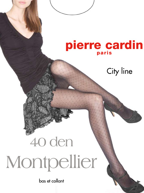 Колготки Pierre Cardin Montpellier, цвет: Fumo (темно-серый). Размер 3 (44/46)