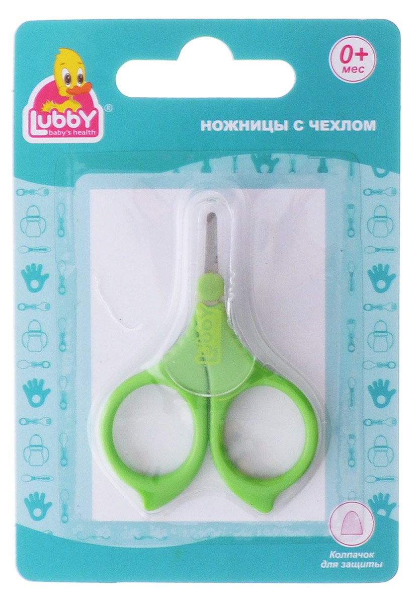 Lubby Ножницы детские маникюрные с чехлом цвет зеленый4688 Lubby Ножницы детские маникюрные с чехлом цвет зеленый4688Маникюрные ножницы с чехлом Lubby сделаны специально для ухода за крохотными пальчиками, кончики ножниц закруглены, что обеспечивает большую безопасность. Специальный пластиковый чехол обеспечивает гигиеническое и безопасное хранение изделия.