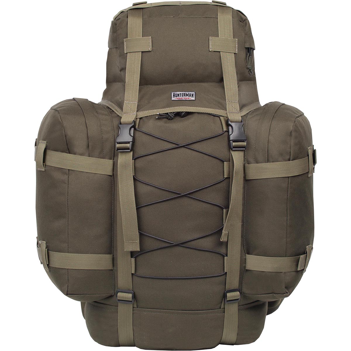 Рюкзак для охоты HunterMan Nova Tour Контур 50 V3, цвет: зеленый, 50 л95815-502-00 Рюкзак для охоты HunterMan Nova Tour Контур 50 V3, цвет: зеленый, 50 л95815-502-00Рюкзак HunterMan Nova Tour Контур 50 V3 - легкий, компактный рюкзак для охоты и рыбалки. Находка для любителей активного отдыха на природе! Стильный, вместительный, удобный в эксплуатации! Надежный помощник при переноске необходимого снаряжения для рыбной ловли и охоты. Вертикальная смягчающая вставка добавляет жесткости спинке рюкзака, в плавающем клапане карман для мелочей, съемная поясная стропа.