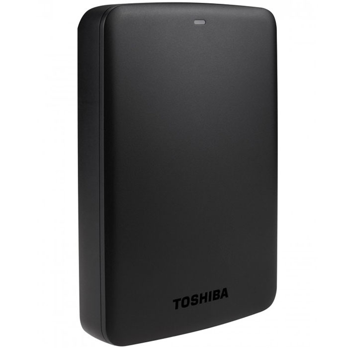 Toshiba Canvio Basics 500GB, Black внешний жесткий диск (HDTB305EK3AA)HDTB305EK3AA Toshiba Canvio Basics 500GB, Black внешний жесткий диск (HDTB305EK3AA)HDTB305EK3AAToshiba Canvio Basics дает вам возможность быстро передавать файлы с интерфейсом USB 3.0 и хранить большое количество данных на внешнем жестком диске. Устройство полностью готово для работы с Microsoft Windows и не требует установки программного обеспечения, так что ничего не может быть удобнее для хранения всех ваших любимых файлов. В офисе или в дороге его классический дизайн будет всегда уместен. Более того, Toshiba Canvio Basics позволяет подключаться также и к оборудованию с совместимостью USB 2.0.