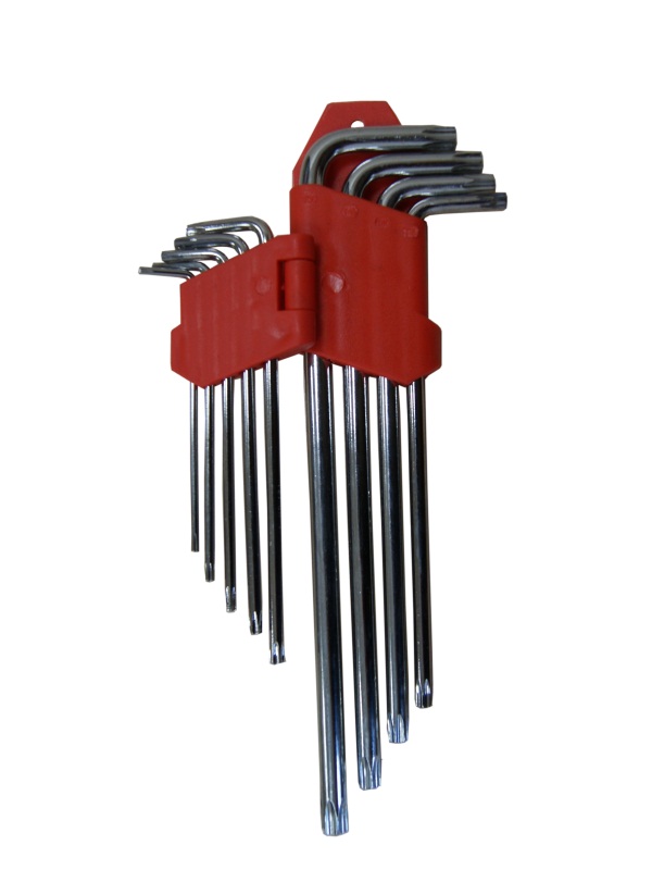 Набор ключей Skybear TORX, 9 шт, Т10-Т50, большие311532 Набор ключей Skybear TORX, 9 шт, Т10-Т50, большие311532Набор ключей TORX, 9шт.T10 - T50, большие