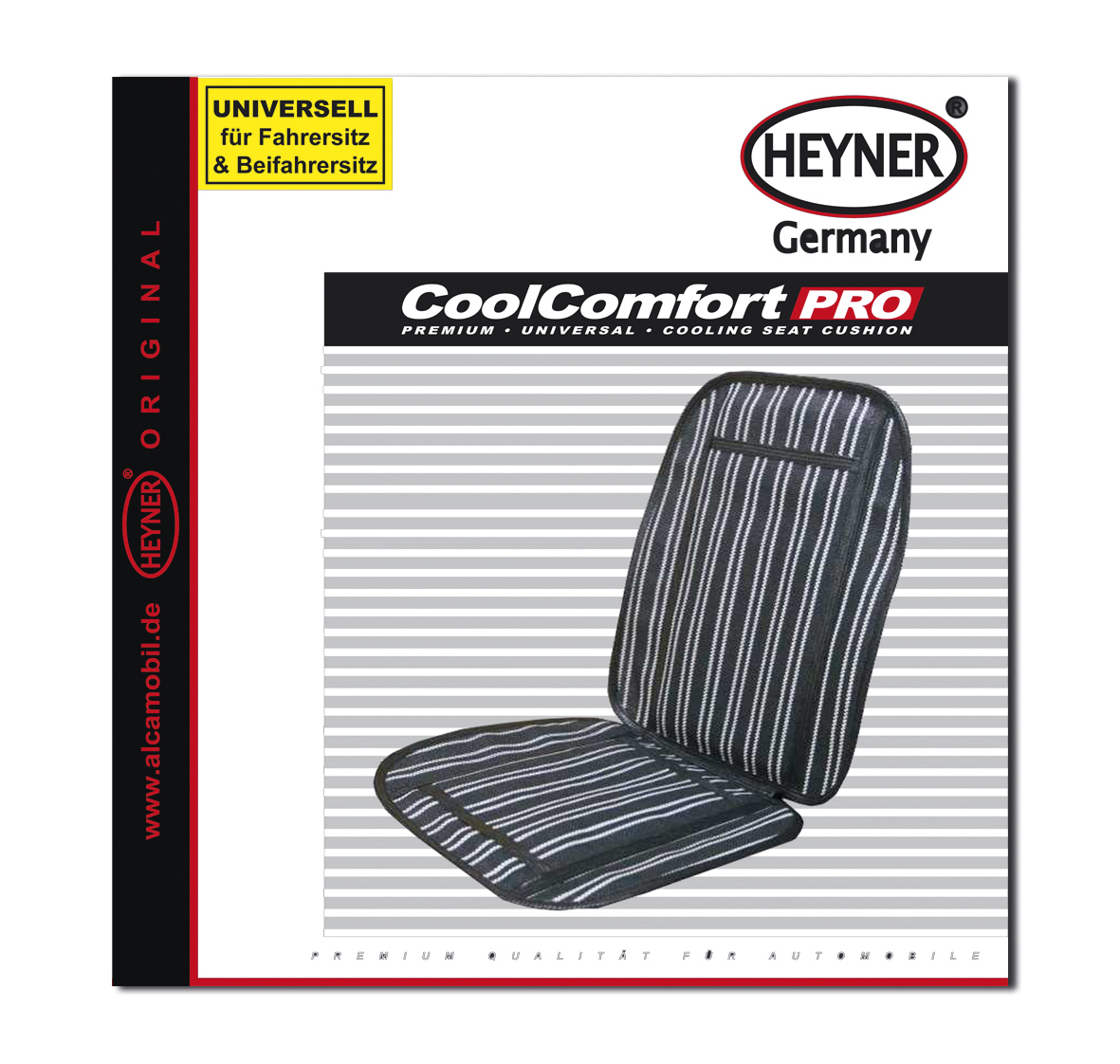 Накидка на переднее сиденье Heyner, охлаждающая, цвет: серый, белый711200 Накидка на переднее сиденье Heyner, охлаждающая, цвет: серый, белый711200Накидка на переднее сиденье Heyner обеспечивает удобство при сидении и во время езды в автомобиле. Выполнена из прочной синтетики. Изделие создает циркуляцию воздуха из-за своей сетчатой структуры , за счет чего и создается охлаждающий эффект.
