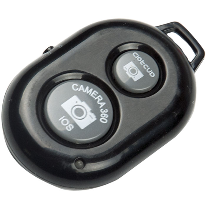 Ritmix RMH-020BTH Selfie, Black Bluetooth-кнопка15118082 Ritmix RMH-020BTH Selfie, Black Bluetooth-кнопка15118082Bluetooth-кнопка дистанционного спуска затвора фотокамеры RMH-020BTH Selfie работает в паре с устройствами на базе Android или iOS.Кнопка отличается компактными размерами, а на корпусе имеется специальное крепление для шнурка, что обеспечивает удобство транспортировки.