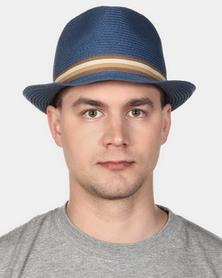 Шляпа мужская Canoe Habit, цвет: синий. 1961504. Размер 59