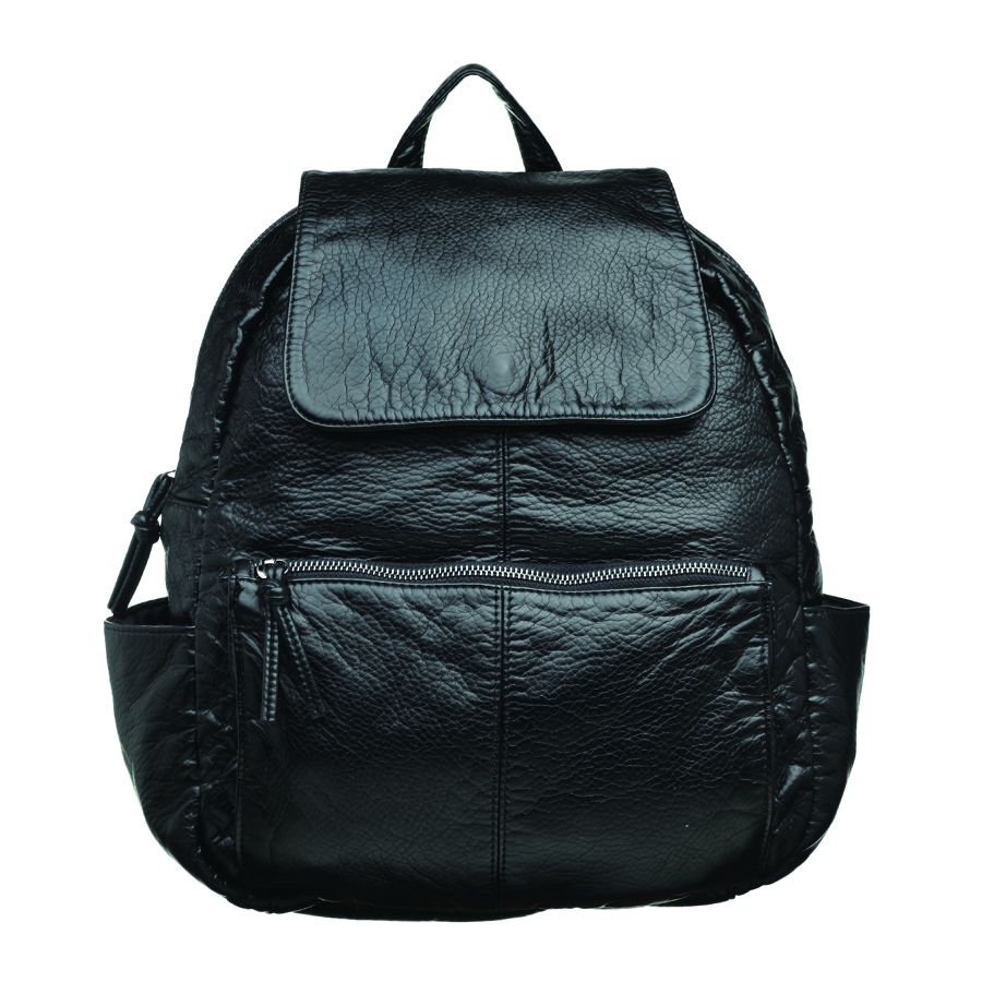 Рюкзак женский OrsOro, цвет: черный. D-251/1