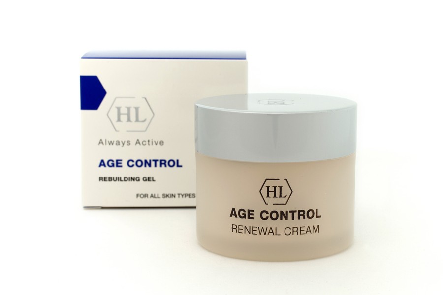 Holy Land Обновляющий крем Age Control Renewal Cream, 50 мл112067 Holy Land Обновляющий крем Age Control Renewal Cream, 50 мл112067Легкий крем нежной текстуры обеспечивает глубокое проникновение фитоэстрогенов, протеинов и антиоксидантов после использования сыворотки и геля. Содержит солнечные фильтры.Действие:Обеспечивает глубокое увлажнение.Уменьшает глубину морщин.Обладает заметным подтягивающим действием.Активные компоненты: Экстракт красного клевера, экстракт дикого ямса, стерол из бобов сои, гидролизованные соевые протеины, экстракт семян Camellia Oieifera.