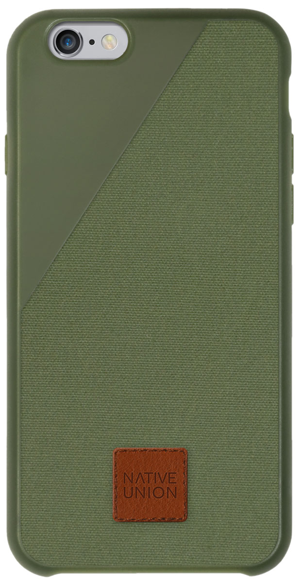 Native Union Clic 360 чехол для Apple iPhone 6/6s, OliveCLIC360-OLI-CV-6 Native Union Clic 360 чехол для Apple iPhone 6/6s, OliveCLIC360-OLI-CV-6Чехол Native Union Clic 360 для iPhone 6/6s- это уникальный аксессуар, в котором собрана масса инноваций для защиты вашего смартфона. Например, 3D сетка на внутренней стороне чехла, которая протестирована в армейских условиях. С помощью чехла Native Union Clic 360 вы можете использовать ваш iPhone в самых экстремальных условиях: и в дождь, и в снег, даже вылить на него стакан воды. Все это благодаря специальной ткани от легендарной британской фабрики. Это холст высочайшего качества, материал сверх износостойкий, защищает от загрязнений и от воды. Форма британских спецслужб изготавливается именно из этого материала и поставляется именно этой фабрикой с 1832 г. Чехол органично смотрится с телефоном, практически не увеличивая его в размерах.