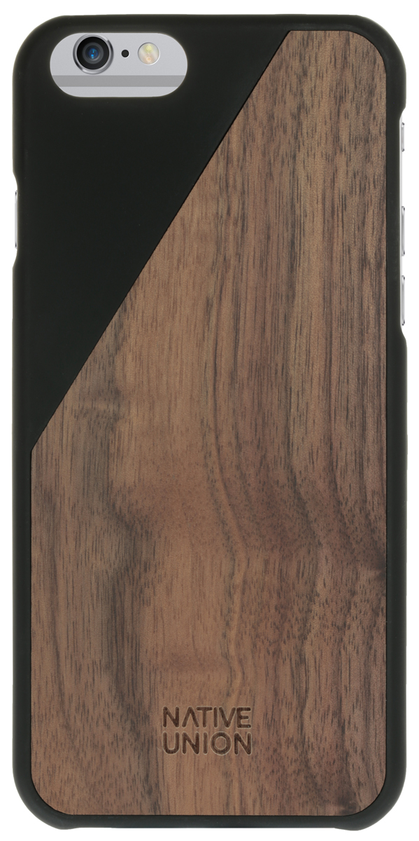 Native Union CLIC Wooden чехол из натурального дерева для Apple iPhone 6 Plus/6s Plus, Black