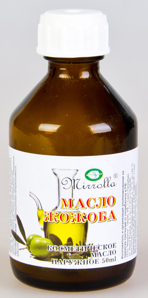 Масло Жожоба 50мл4650001793676 Масло Жожоба 50мл4650001793676Масло жожоба - прекрасное средство для ухода за сухой и нормальной кожей; применяется для профилактики появления угревой сыпи; эффективное средство для ухода за губами; помогает в борьбе с перхотью; восстанавливает структуру волос после химической завивки и окраски, ускоряет их рост.