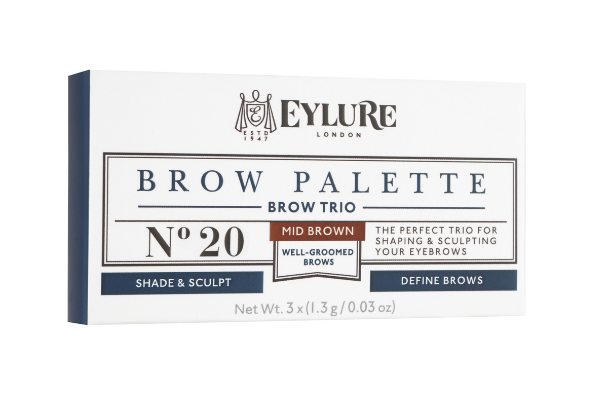 Eylure Палетка для моделирования бровей 20 Brow Palette - Коричневая 3*3 гр6008102 Eylure Палетка для моделирования бровей 20 Brow Palette - Коричневая 3*3 гр6008102Набор для моделирования бровей для создания формы, цвета и выразительности.В составе теней витамины A и C, антиоксидант витамин E и силиконовый флюид, которые придают гладкость при нанесении. Воск придает устойчивость и водостойкий эффект, а розмарин и масло сладкого миндаля в составе воска увлажняют и ухаживают за бровями. Моделирование: зафиксируйте форму бровей с помощью воскаЦвет: с помощью интенсивно пигментированных тенейВыделение: подчеркните брови с помощью хайлайтераВ комплекте: Тени для бровей, моделирующий воск, хайлайтер и аппликатор. Объем: 3 Х 3 г