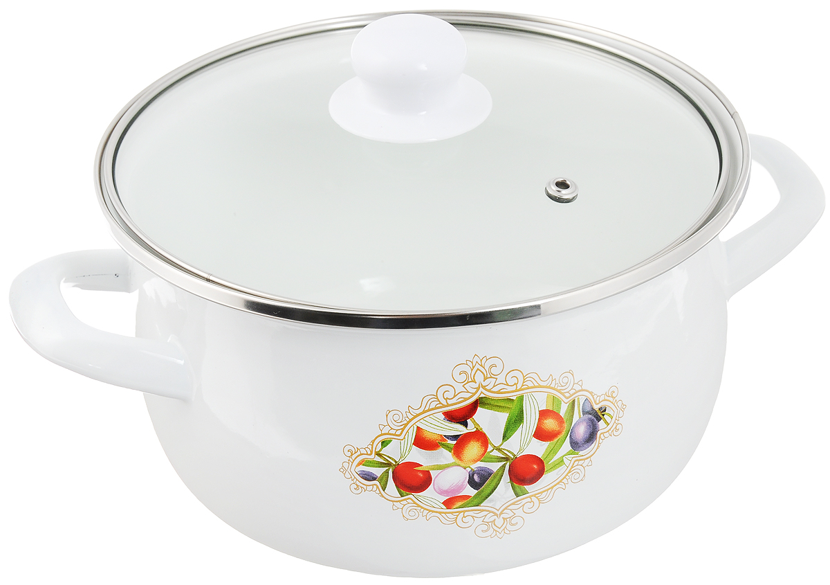 Кастрюля эмалированная Mayer & Boch Фрукты с крышкой, 2,7 л25028 Кастрюля эмалированная Mayer & Boch Фрукты с крышкой, 2,7 л25028Кастрюля Mayer & Boch Фрукты выполнена из углеродистой стали высокого качества с эмалированным покрытием. Внешние стенки оформлены ярким изображением. Изделие эффективно сохраняет тепло и обеспечивает быстрый нагрев. Кастрюля оснащена стеклянной крышкой с отверстием для выхода пара, что позволит наблюдать за процессом приготовления. Подходит для всех типов плит, включая индукционные. Можно мыть в посудомоечной машине. Диаметр кастрюли: 20 см. Высота стенок: 12 см. Ширина кастрюли (с учетом ручек): 27,5 см.