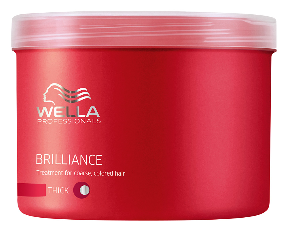Wella Brilliance Line Маска для окрашенных жестких волос 500 мл