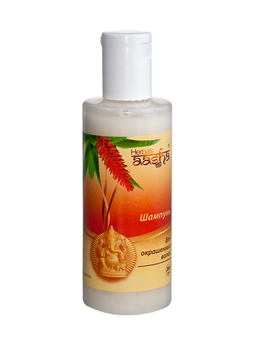 Aasha Herbals Шампунь для окрашенных волос, 200 мл841028003983 Aasha Herbals Шампунь для окрашенных волос, 200 мл841028003983Эффективно очищает волосы и кожу головы, обеспечивая при этом защиту волос. Препятствует вымыванию цвета окрашенных волос. Питает и увлажняет волосы по всей длине. Поддерживает ослабленные, ломкие волосы. Для профилактики здоровья волос при регулярном окрашивании и для любого типа волос.