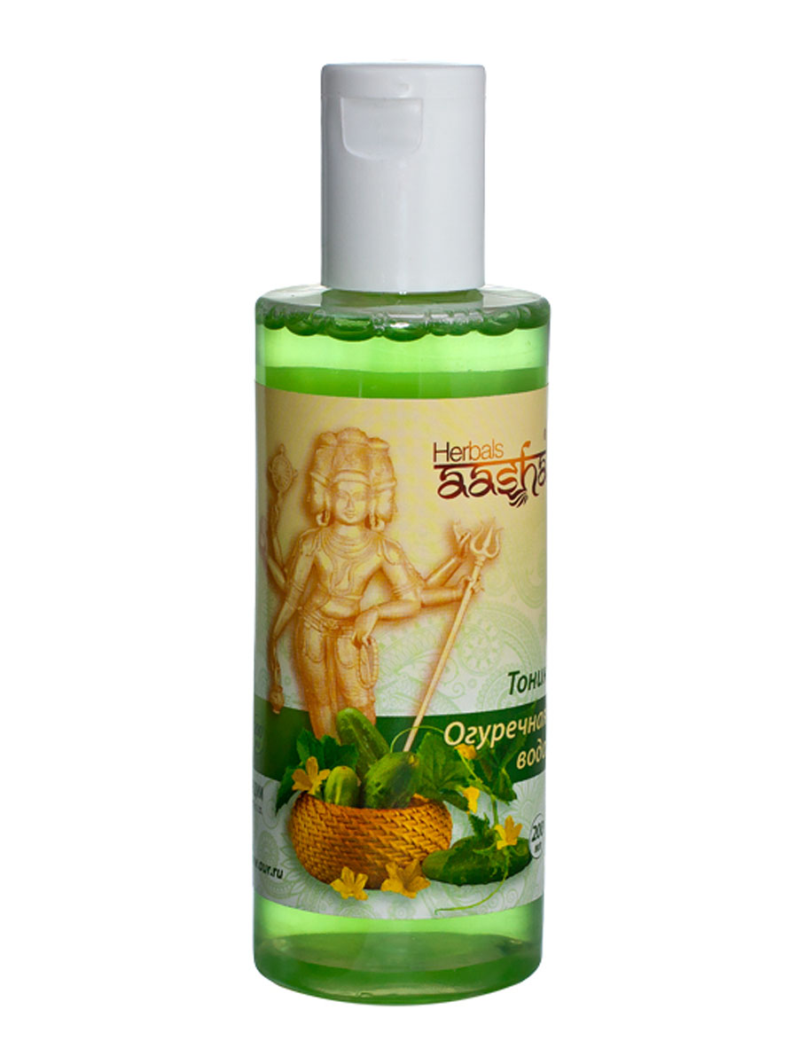 Aasha Herbals Тоник для лица Огуречная вода, 200 мл косметические маски aasha herbals маска для лица подтягивающая