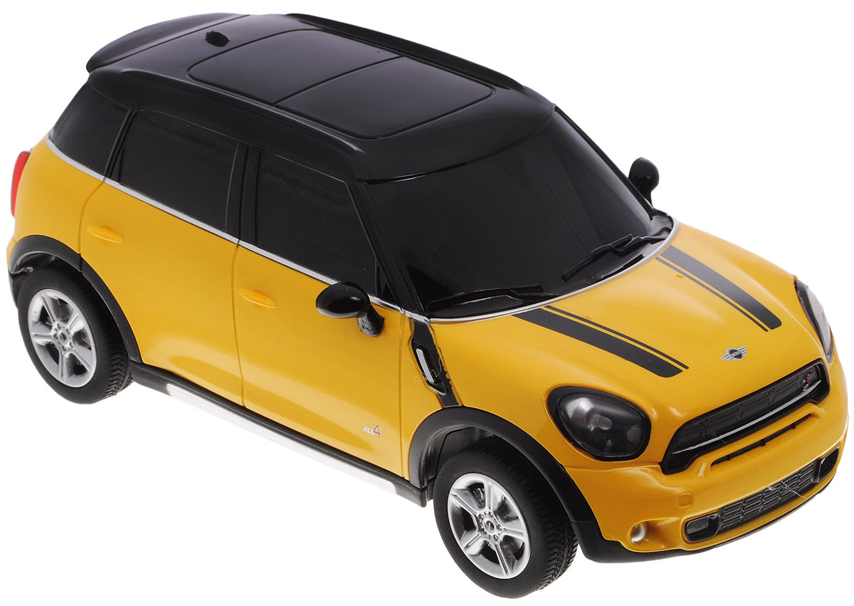 Rastar Радиоуправляемая модель Mini Cooper S Countryman цвет желтый радиоуправляемые игрушки s s спецтехника радиоуправляемая