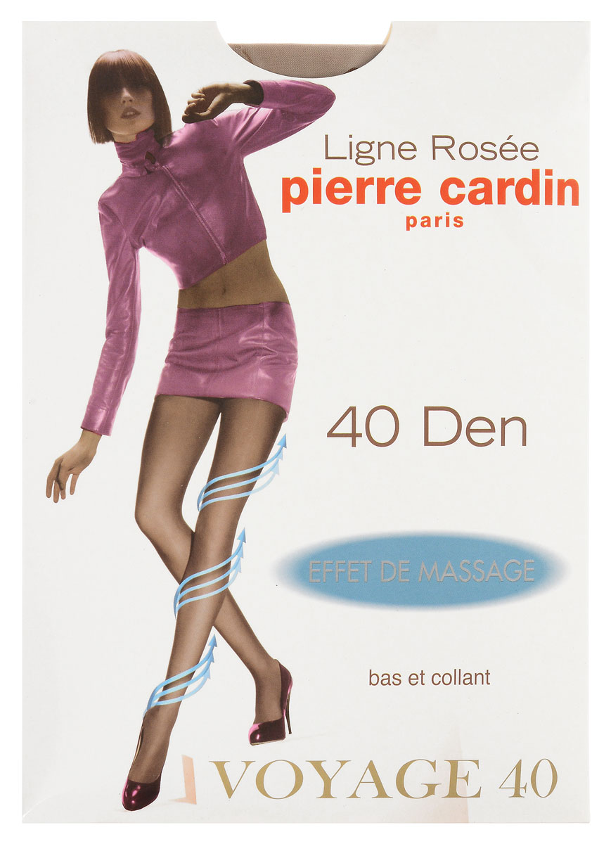Колготки Pierre Cardin Cr Voyage 40, цвет: Visone (телесный). Размер 3 (44/46)