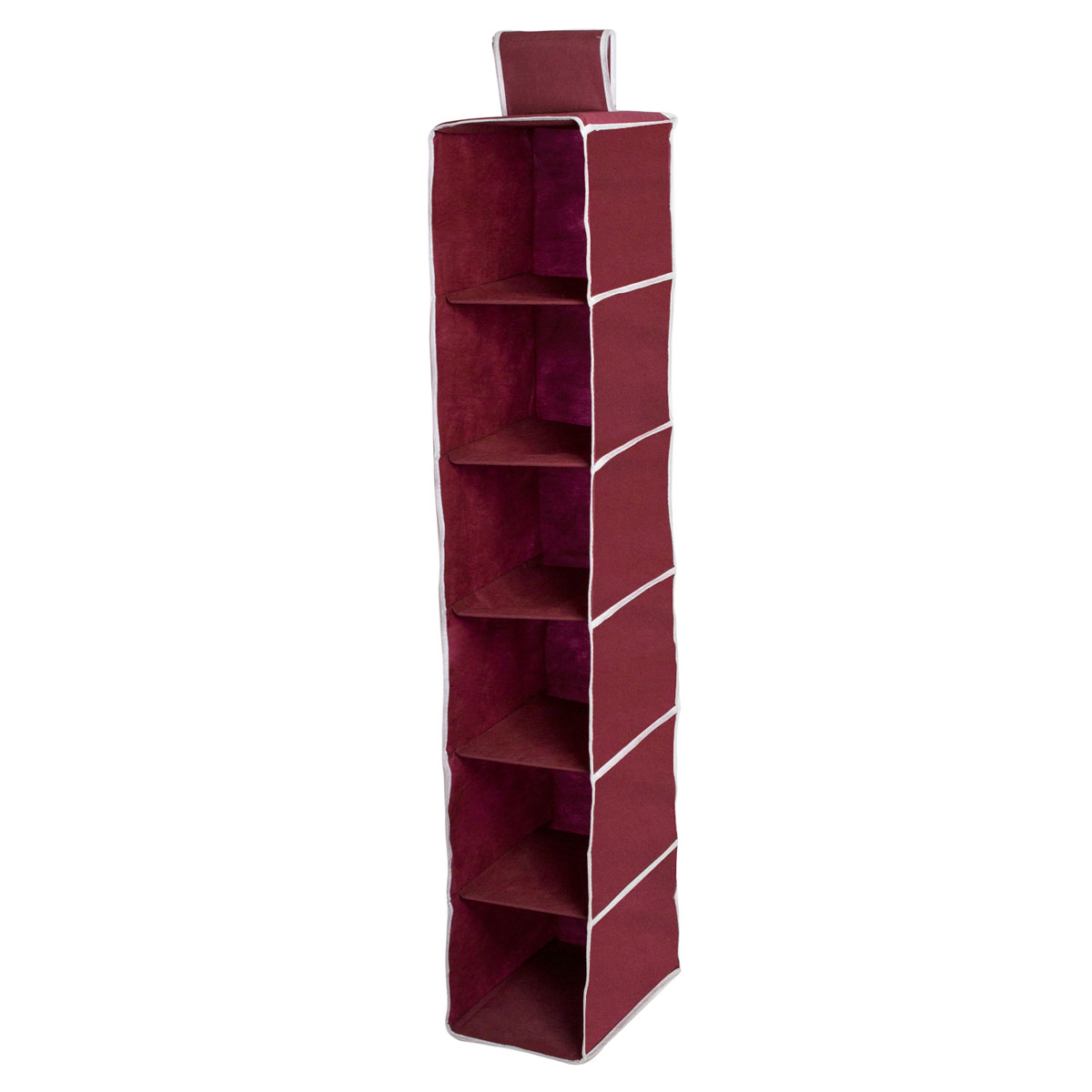 Органайзер подвесной Homsu Red Rose, 6 полок, 30 х 20 х 120 смHOM-16 Органайзер подвесной Homsu Red Rose, 6 полок, 30 х 20 х 120 смHOM-16Подвесной органайзер Homsu Red Rose выполнен из прочного полиэстера - материала, который отличается прочностью, водоотталкивающими свойствами и практичностью. Изделие имеет 6 полок для хранения различных предметов, в том числе одежды, детских игрушек. Органайзер подвешивается к карнизу, рейлингу, стальным трубам и крепежам с помощью специальной петли. Размер полки: 30 х 20 см.