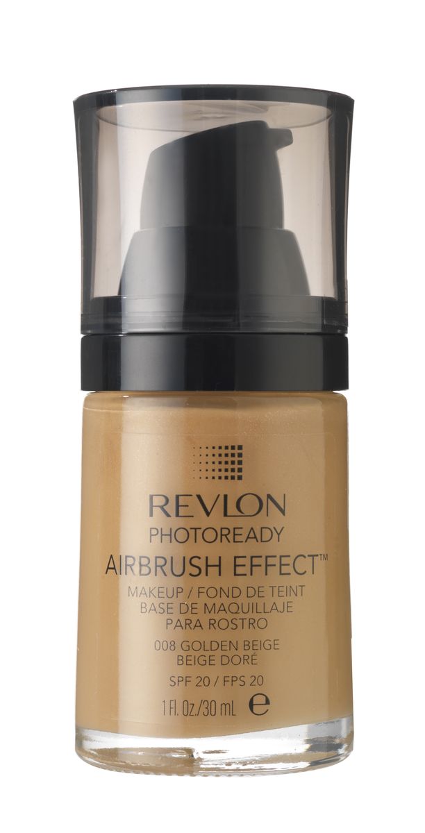 Revlon Тональный Крем Photoready Airbrush Effect Makeup Golden beige 008 30 мл7210188008 Revlon Тональный Крем Photoready Airbrush Effect Makeup Golden beige 008 30 мл7210188008Revlon PhotoReady Airbrush Effect™ Makeup - инновационная тонирующая основа под макияж - эффект профессиональной кисти air brush. Суперпигментированное средство для стойкого покрытия без эффекта маски. Технология свето-фильтра и мягкие пигменты рассеивают свет, создавая эффект сияющей кожи. Легкая формула обеспечивает идеальное покрытие . Содержит светозащитный фильтр SPF 20. Не содержит масел и отдушекНаносите крем легкими разглаживающими движениями от центра к контурам с помощью кисти или пальцев, затем растушуйте на границе нанесения: у линии роста волос, в области шеи и ушей.