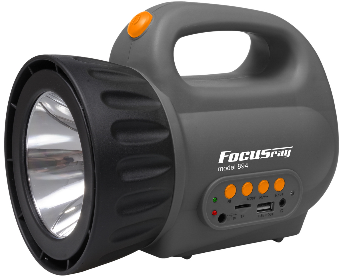 Фонарь кемпинговый Focusray. FR-894Фонарь Focusray FR-894 Фонарь кемпинговый Focusray. FR-894Фонарь Focusray FR-894Источник света-3 светодиода с увеличительными линзами. Дальность освещения до 110 метров. Источник питания-2 батарейки АА. Батарейками не комплектуется. Корпус прорезиненный. Ремешок для ношения. Упаковка-блистер.