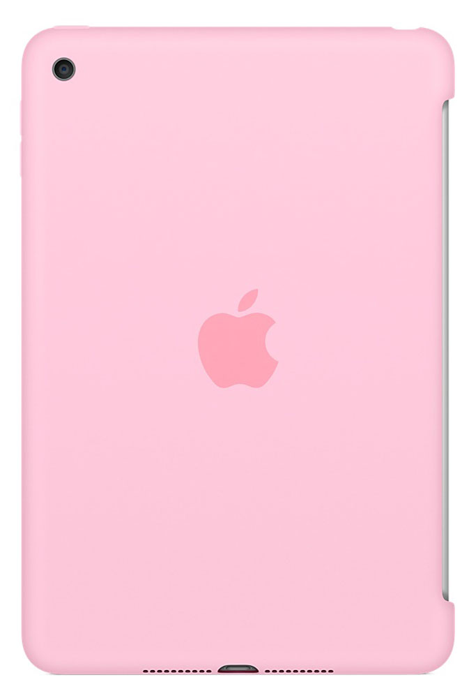 Apple Silicone Case чехол для iPad mini 4, Light PinkMM3L2ZM/A Apple Silicone Case чехол для iPad mini 4, Light PinkMM3L2ZM/AСиликоновый чехол защищает заднюю поверхность iPad mini 4 и идеально совместим со Smart Cover, чтобы ваше устройство было в безопасности с обеих сторон. Чехол с гладкой силиконовой поверхностью очень приятен на ощупь и надёжно оберегает iPad mini 4, сохраняя его корпус таким же тонким и изящным.