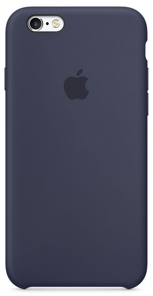 Apple Silicone Case чехол для iPhone 6/6s, Midnight Blue