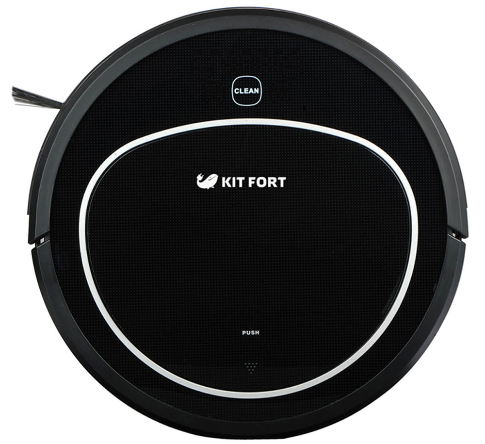 Kitfort KT-520, Black робот-пылесосKT-520 чёрный Kitfort KT-520, Black робот-пылесосKT-520 чёрныйРобот-пылесос Kitfort КТ-520 оснащен функциями автоматической и ручной уборки, локальной уборки и уборки по расписанию.Кроме того, имеется специальная программа для уборки вдоль стен, когда пылесос перемещается по периметру помещения.Искусственный интеллект пылесоса автоматически выбирает наиболее оптимальную траекторию движения в каждом случае, согласующуюся с выбранной программой. Режимов уборки несколько:по спирали;случайным образом;по периметру помещения;зигзагом.Включить и выключить пылесос, задать нужный режим работы или запрограммировать пылесос можно с панели управления пылесоса или с пульта дистанционного управления.Хотите прийти с работы и обнаружить чистую квартиру? Запрограммируйте робота, определив график, и пылесос в ваше отсутствие уберет во всех помещениях. Усовершенствованная программа позволяет задать индивидуальное время старта в каждый из семи дней недели.
