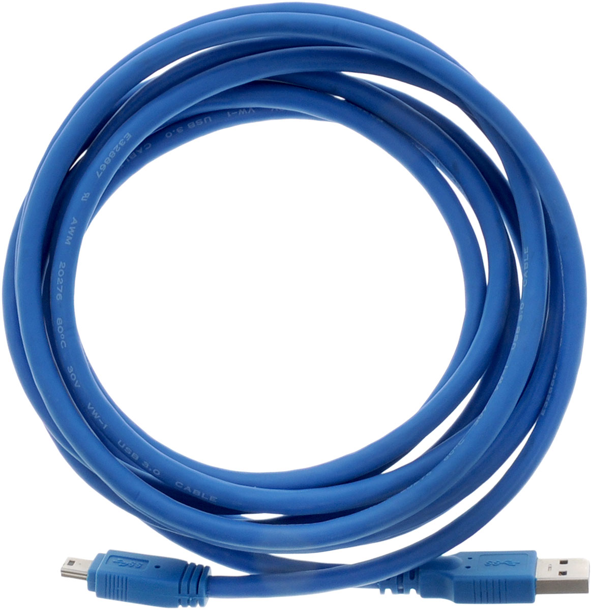 Greenconnect Premium GC-U3A2109, Blue кабель miniUSB 3.0-USB 3.0 (3 м)