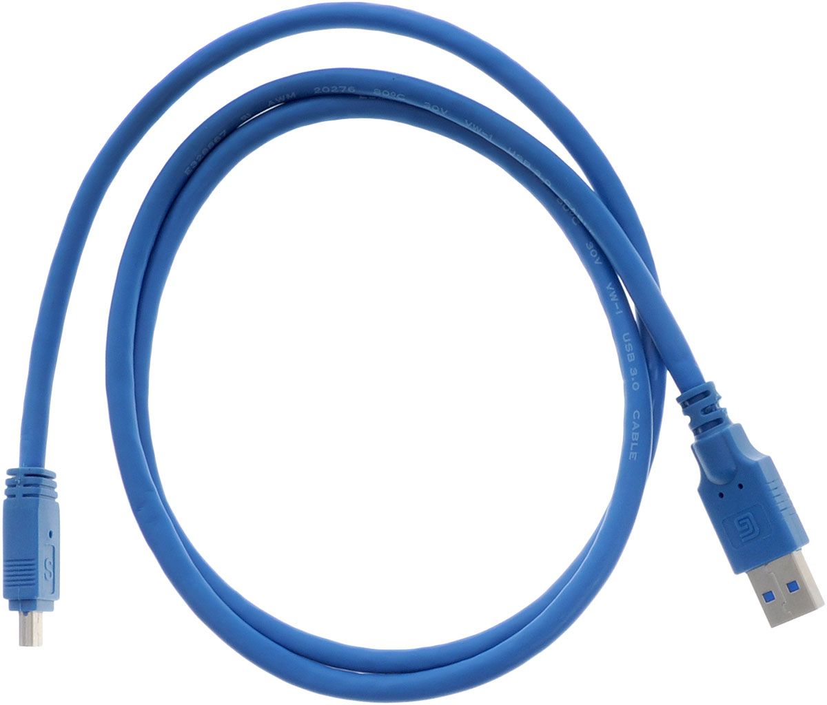 Greenconnect Premium GC-U3A2109, Blue кабель miniUSB 3.0-USB 3.0 (1 м)GC-U3A2109-1m Greenconnect Premium GC-U3A2109, Blue кабель miniUSB 3.0-USB 3.0 (1 м)GC-U3A2109-1mКабель Greenconnect Premium GC-U3A2109 позволяет подключать мобильные устройства, которые имеют разъем miniUSB к USB разъему компьютера. Подходит для повседневных задач, таких как синхронизация данных и передача файлов. Кабель имеет двойное экранирование (сочетание фольгированной и общей оплетки), что позволяет защитить сигнал при передаче от влияния внешних полей, способных создать помехи.Скорость передачи данных: до 5 ГбитОбратная совместимость с USB 2.0/1.1Тип оболочки: PVC (ПВХ)