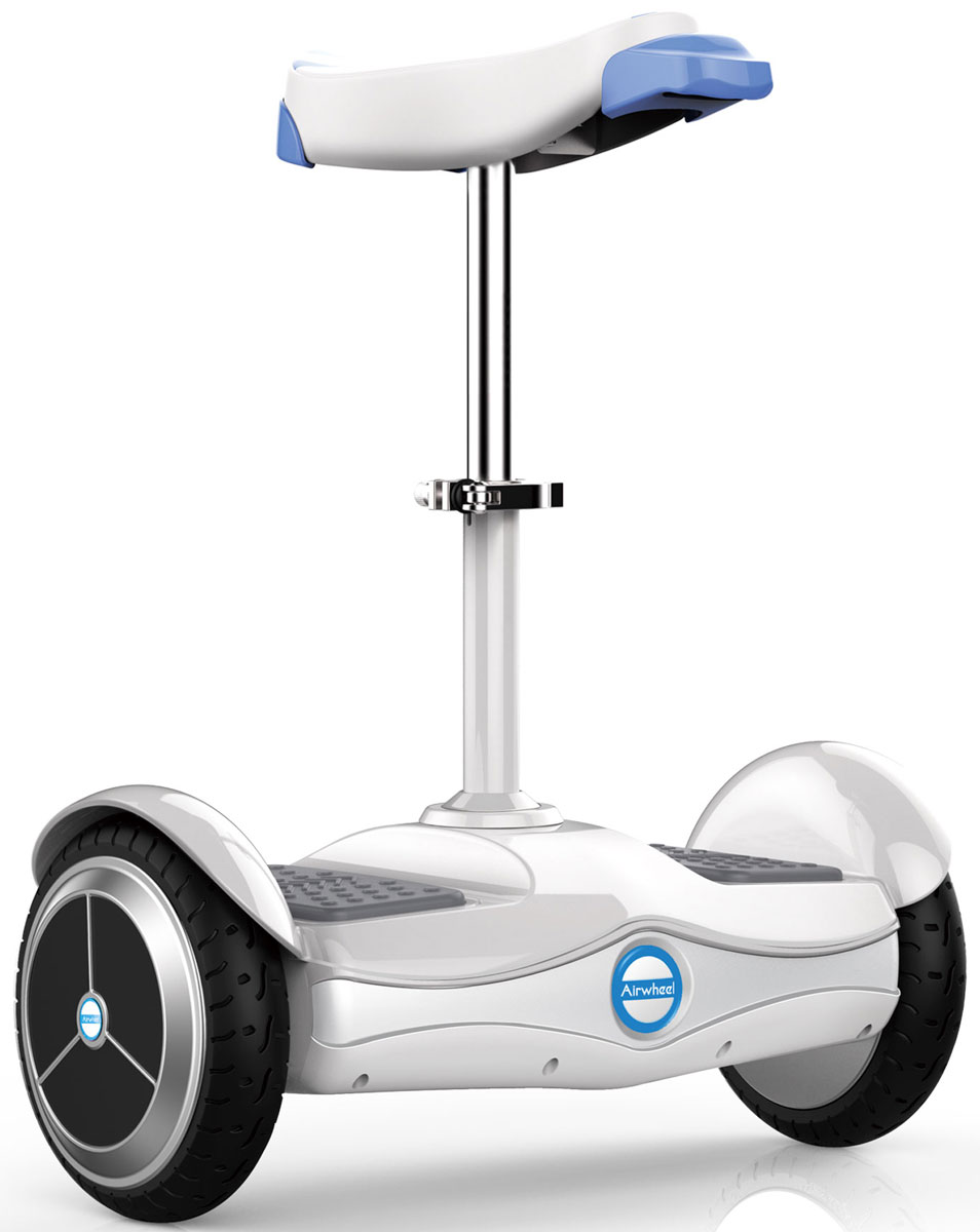 Airwheel S6, White двухколесный гироцикл с сиденьем (батарея LG 260 Вт/ч)AIRWHEEL S6-260WH Airwheel S6, White двухколесный гироцикл с сиденьем (батарея LG 260 Вт/ч)AIRWHEEL S6-260WHДвухколесный гироскутер с сидением и колесами диаметром 8 дюймов.Высокоэффективная батареяДистанционное управлениеПриложение для смартфонаРегулируемая высота сиденияBluetooth260WHМатериал корпуса: Металл; Пластик