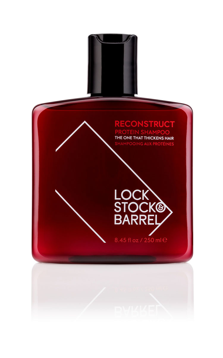 Lock Stock & Barrel Шампунь укрепляющий с протеином Reconstruct Thickening Shampoo 250 мл