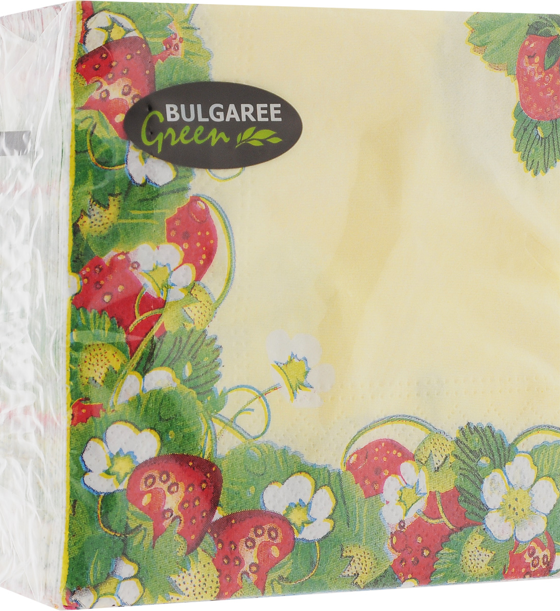 Салфетки бумажные Bulgaree Green Земляника, двухслойные, 24 х 24 см, 50 шт1000210_Земляника Салфетки бумажные Bulgaree Green Земляника, двухслойные, 24 х 24 см, 50 шт1000210_ЗемляникаДекоративные двухслойные салфетки Bulgaree Green Земляника выполнены из 100%целлюлозы европейского качества и оформлены ярким рисунком. Изделия станут отличным дополнением любого праздничного стола. Они отличаются необычной мягкостью, прочностью и оригинальностью.Размер салфеток в развернутом виде: 24 х 24 см.