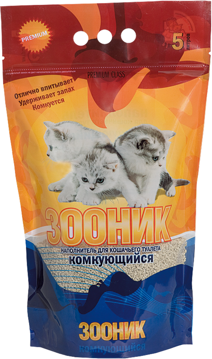 Наполнитель Зооник, комкующийся, 5 л06226 Наполнитель Зооник, комкующийся, 5 л06226Наполнитель для кошачьего туалета Зооник изготовлен на основе экологически чистой бентонитовой глины. Бентонит является сильнейшим природным сорбентом, интенсивно поглощает запах и обладает антибактериальным воздействием. Размер гранул позволяет обеспечить поверхностное впитывание и формирование комочка, который легко удаляется, не прилипая ко дну лотка. Наполнитель не пылит и не прилипает к лапкам.