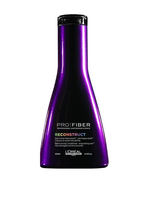LOreal Professionnel Смываемый уход с продолжительным действием Expert Pro Fiber Reconstruct Conditioner, 200 млLE1546500 LOreal Professionnel Смываемый уход с продолжительным действием Expert Pro Fiber Reconstruct Conditioner, 200 млLE1546500LOreal Professionnel Pro Fiber Reconstruct Conditioner - Смываемый уход для очень сильно поврежденных волос 200 млВолосы мгновенно восстанавливают питание и возрождаются.С первого применения волосы выглядят блестящими и становятся мягкими и гладкими от корня до кончика.Активные компоненты:- миносилан - силиконовое соединение кремния для связывания внутренних слоев волоса в трехмерную сеть укрепление и восстановление структуры волос- катионный полимер, покрывающий кутикулу волоса защитной пленкой и герметизирующий комплекс Aptyl 100 внутри волоса термозащитные компоненты.