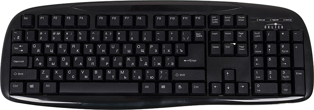 Oklick 150M, Black клавиатура