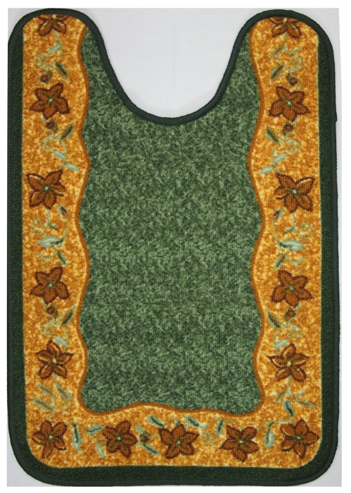 Коврик для ванной MAC Carpet Розетта, цвет: зеленый, 57 х 80 см14959/зел Коврик для ванной MAC Carpet Розетта, цвет: зеленый, 57 х 80 см14959/зелКоврик MAC Carpet Розетта, выполненный из нейлона на резиновой основе, с успехом может применяться в ванных комнатах. Нейлон обеспечивает повышенную износостойкость и простоту в уходе.Коврик Розетта - это прекрасное решение для ванной комнаты.