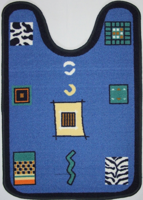 Коврик для ванной MAC Carpet Розетта, цвет: синий, 57 х 80 см14959/син Коврик для ванной MAC Carpet Розетта, цвет: синий, 57 х 80 см14959/синКоврик MAC Carpet Розетта, выполненный из нейлона на резиновой основе, с успехом может применяться в ванных комнатах. Нейлон обеспечивает повышенную износостойкость и простоту в уходе.Коврик Розетта - это прекрасное решение для ванной комнаты.