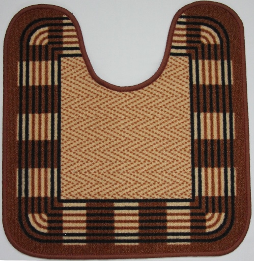 Коврик для ванной MAC Carpet Розетта, цвет: коричневый, 57 х 60 см14958/коричн. Коврик для ванной MAC Carpet Розетта, цвет: коричневый, 57 х 60 см14958/коричн.Коврик MAC Carpet Розетта, выполненный из нейлона на резиновой основе, с успехом может применяться в ванных комнатах. Нейлон обеспечивает повышенную износостойкость и простоту в уходе.Коврик Розетта - это прекрасное решение для ванной комнаты.