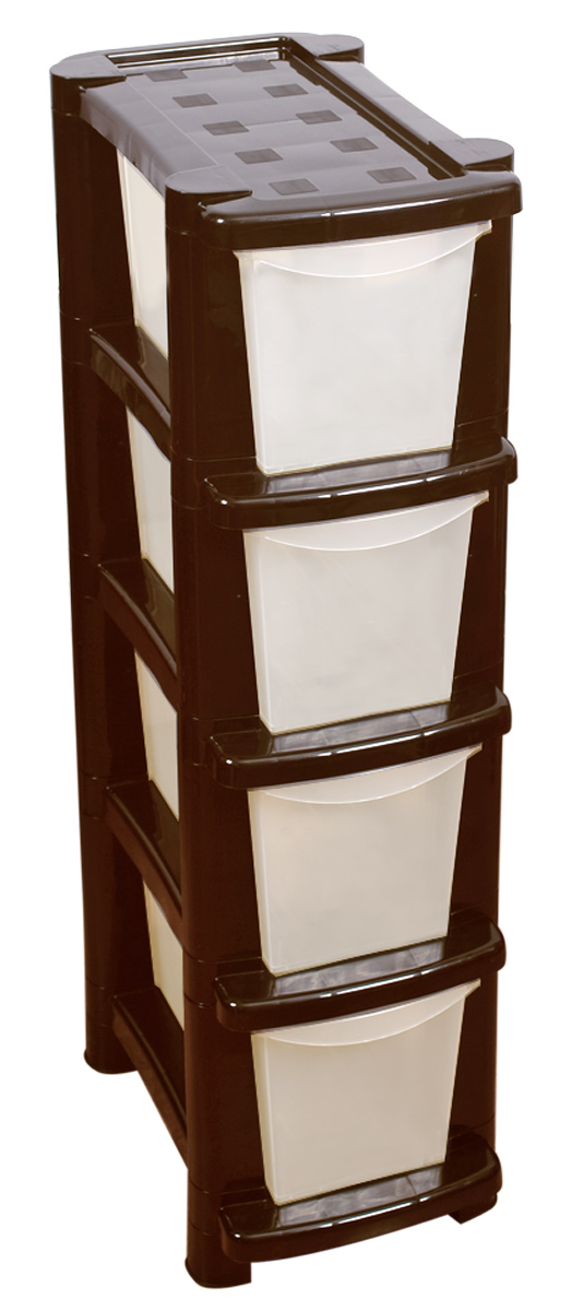 Комод универсальный BranQ Deco, цвет: бежевый, 410 х 245 х 863 мм, 4 секцииBQ3780БЖ Комод универсальный BranQ Deco, цвет: бежевый, 410 х 245 х 863 мм, 4 секцииBQ3780БЖКомод BranQ Deco изготовлен из высококачественного пластика. Комод предназначен для хранения различных вещей и состоит из четырех вместительных выдвижных секций. Такой комод надежно защитит вещи от загрязнений, пыли и моли, а также позволит вам хранить их компактно и с удобством. Стильный дизайн комода дополнит интерьер комнаты.