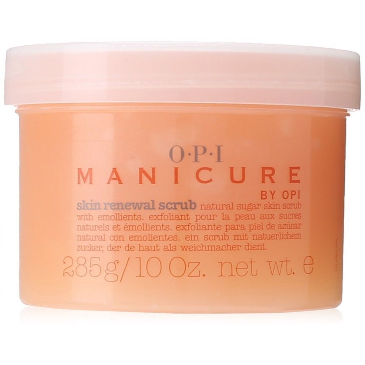 OPI Скраб для рук Manicure Skin Renewal Scrub, 85 грMC102 OPI Скраб для рук Manicure Skin Renewal Scrub, 85 грMC102Натуральные, растворимые в воде сахарные кристаллы бережно очищают кожу от старых клеток эпидермиса, делая ее гладкой и светлой. Глубоко проникающие в кожу рук натуральные альфа-оксикислоты (АНА) ускоряют процесс обновления клеток, в результате чего кожа рук омолаживается.