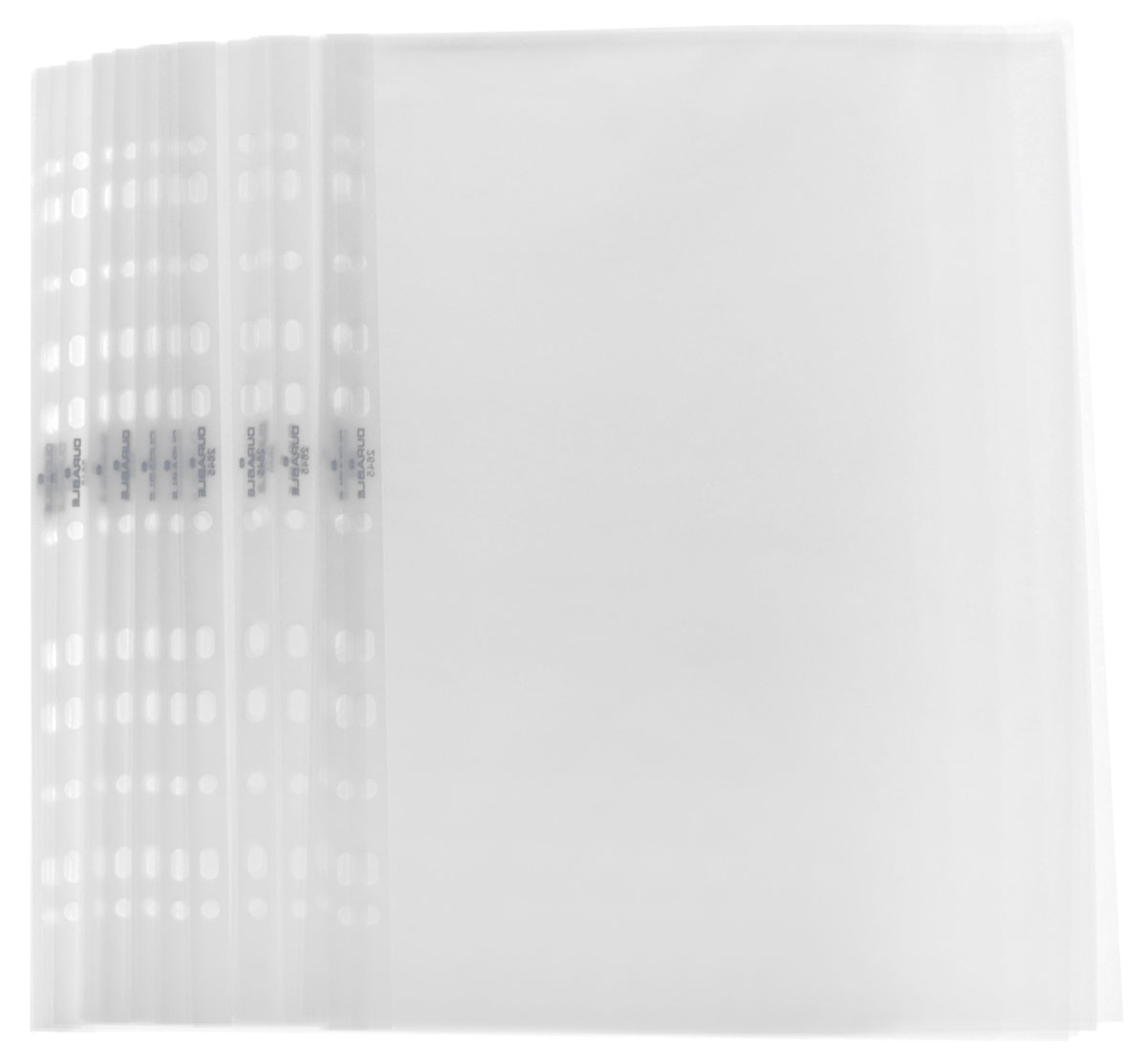 Durable Файл-вкладыш с перфорацией цвет прозрачный 50 шт 2645-192645-19 Durable Файл-вкладыш с перфорацией цвет прозрачный 50 шт 2645-192645-19Файл-вкладыш Durable отлично подойдет для подшивки документов в архивные папки без перфорирования дыроколом.Выполнен из особо прочного материала, предназначен для документов формата А4 и А4+. Файл вмещает до 40 листов, имеет прочный шов. Мультиперфорация совместима с папками на 2 и 4 кольцах.В упаковке 50 файлов-вкладышей.