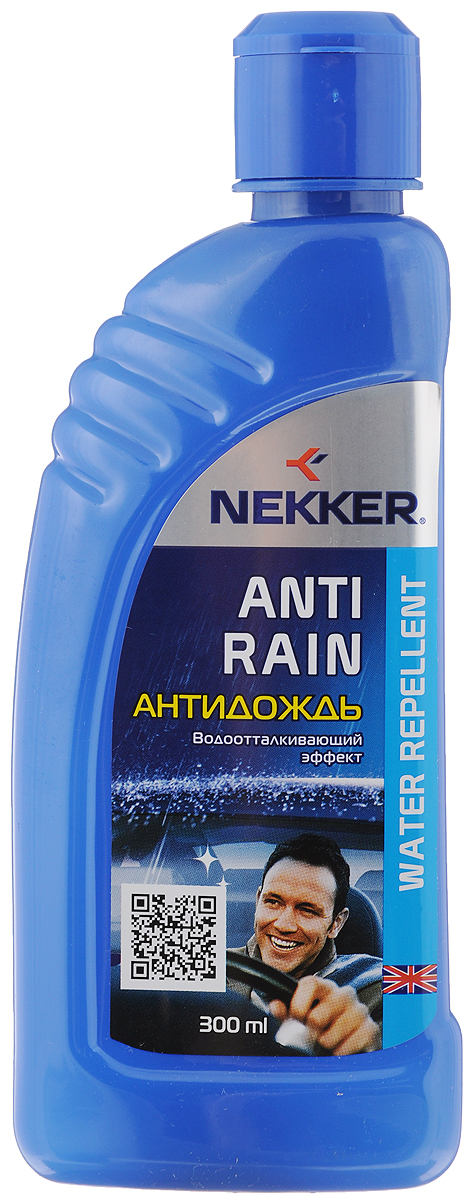 Антидождь Nekker, 300 мл66801104 Антидождь Nekker, 300 мл66801104Высокоэффективное водоотталкивающее средство Nekker используется для придания водоотталкивающих свойств стеклянным и зеркальным наружным поверхностям автомобиля. Обеспечивает комфортное безопасное вождение, значительно улучшая дорожную видимость во время дождя и снегопада. Не оставляет разводов. Состав: жидкости полиорганосилоксановые, спирт изопропиловый.Товар сертифицирован.
